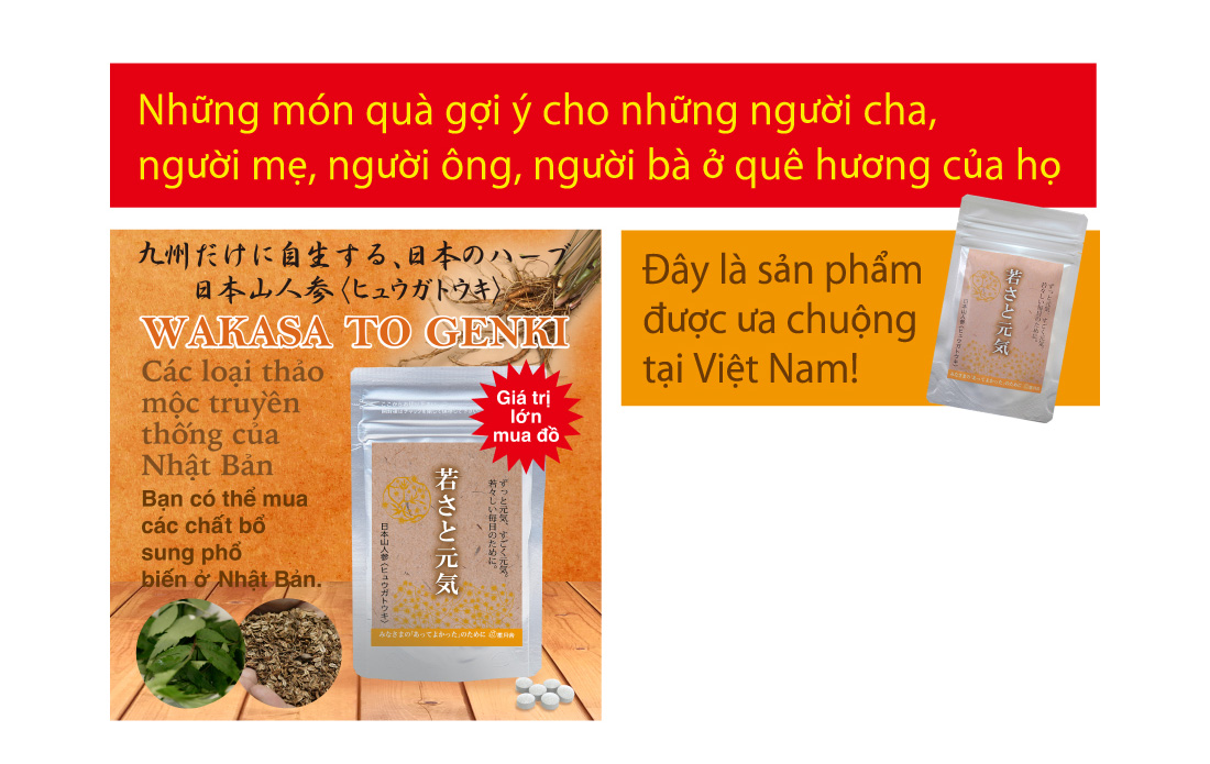 Những món quà gợi ý cho những người cha, người mẹ, người ông, người bà ở quê hương của họ